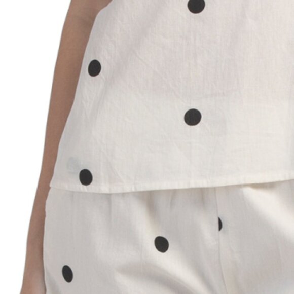 US TOGETHER Relaxed Polka Dot Top And Pants Set - Picture 3 of 4